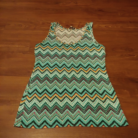 BKE Tops - BKE chevron print tank
